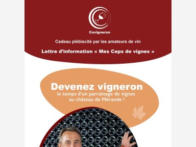 Surprenez avec une expérience Covigneron 💘