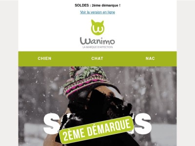 🔥 Soldes Wanimo : la 2ᵉ démarque est lancée !