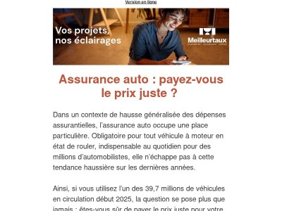 Assurance auto : payez-vous le prix juste ?