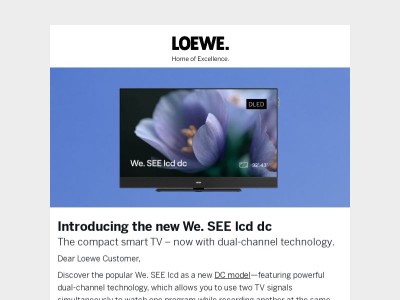 New We. SEE lcd dc - with dual channel