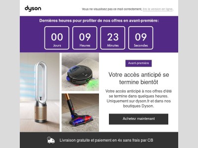 Dernier rappel : Avant-première offres d'été