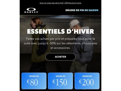 Jusqu'à -50% | Toujours disponibles