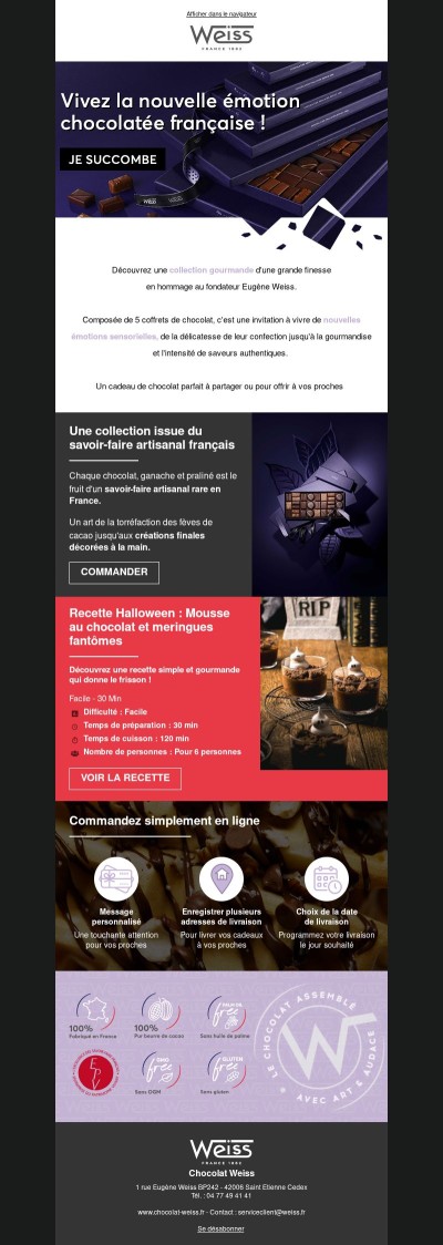 Vivez la nouvelle émotion chocolatée 🍫