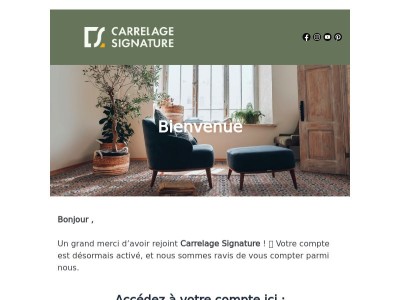 Bienvenue  chez Carrelage Signature ! ✨