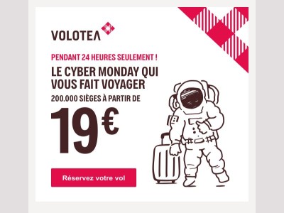 Avec des vols dès 19 €, le lundi parfait existe vraiment