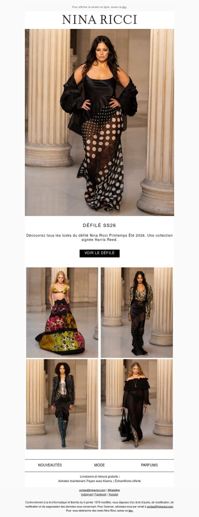 Défilé Printemps Été 2026