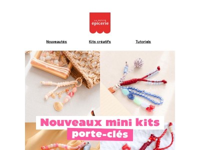 Découvrez nos nouveaux mini kits porte-clés !