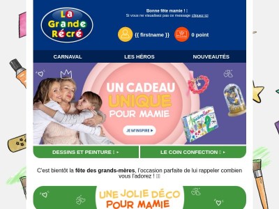 👵 Bonne fête Mamie !