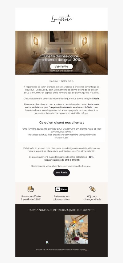 Quand la lumière change vos soirées ✨ (-30%)