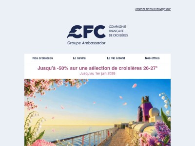 🌸 En mai, CFC fait ce qu'il vous plaît !