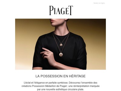 Découvrez la collection Possession Médaillon de Piaget.