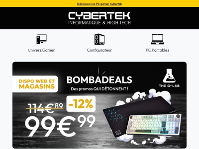 💣 99,99€ le pack The G-LAB : Keyz Elite 400 RGB + tapis OFFERT