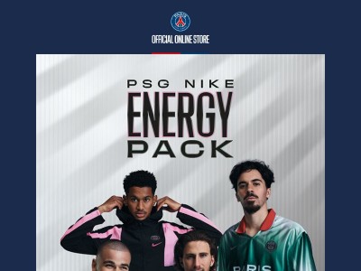 PSG Nike Energy Pack maintenant disponible !