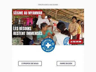 Actualités de notre travail ici et ailleurs