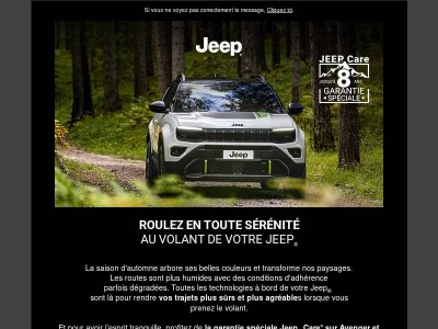 Roulez en toute sérénité cet automne