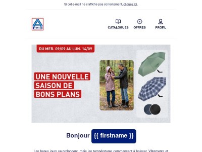 La saison change, les bons plans continuent 🍁
