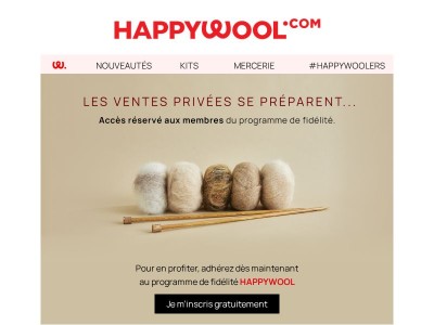 Soyez prêt pour les Ventes Privées ! 📣