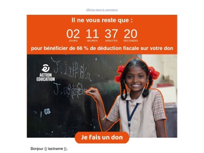 Prenez une bonne résolution en avance