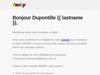 Bienvenue sur la boutique en ligne SMOBY