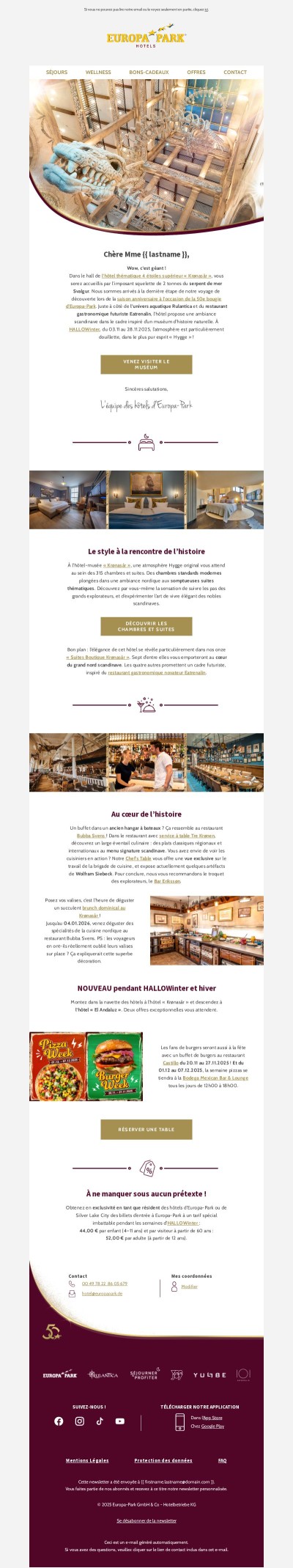 Bienvenue à l’hôtel « Krønasår »