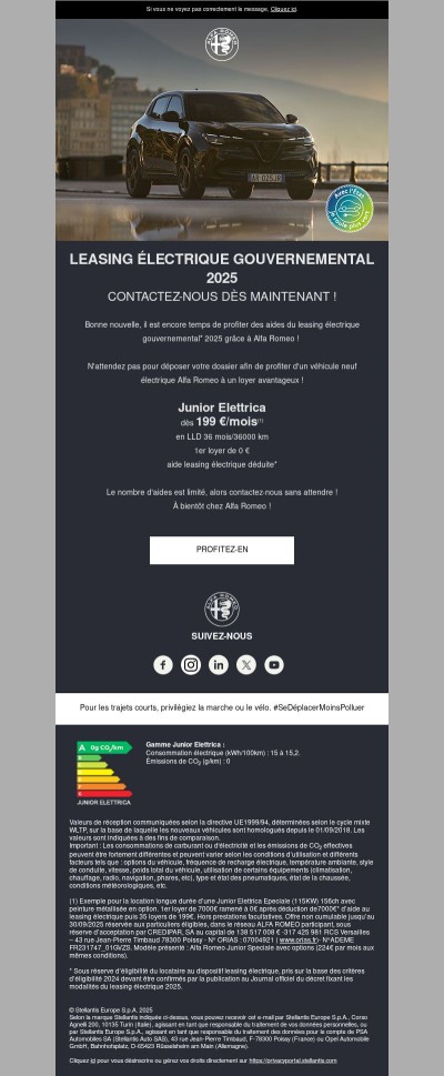 Leasing électrique : derniers instants pour en profiter !