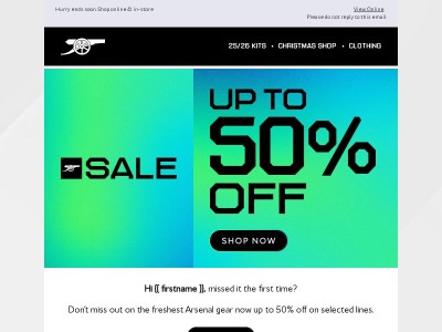 {{ firstname }}, new lines added | Up to 50% off