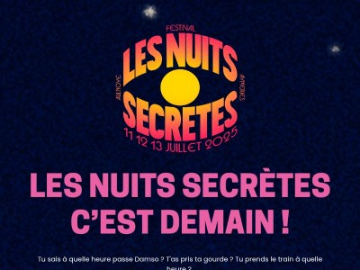 Les Nuits c'est demaiiiiin !