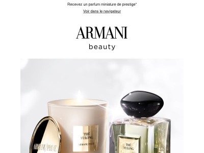 Offrez l'exceptionnel avec les parfums Armani/Privé