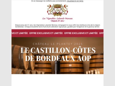 Saisissez cette offre exclusive et limitée !