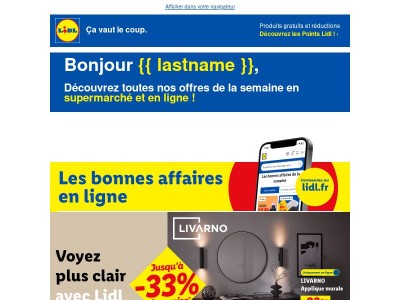 🕺Le plein de nouveautés : En ligne et en supermarché