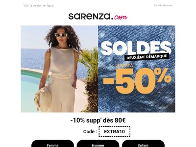 Jusqu'à -50% : nos plus belles trouvailles 😱