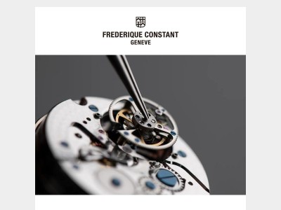 Confirmation de votre inscription à la newsletter Frederique Constant