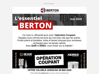 Opération Coupant : gagnez en rendement !