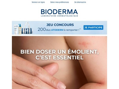 Dernière chance de remportez votre routine Atoderm 🎁