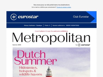Le numéro d'été du magazine Metropolitan est là ☀️
