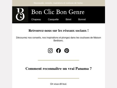 Retrouvez-nous sur les réseaux sociaux !