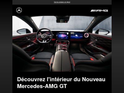 Nouveau Mercedes-AMG GT 4 Portes.
