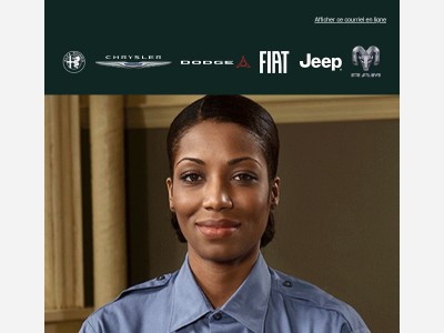 Remise exclusive pour les militaires et intervenants de première ligne