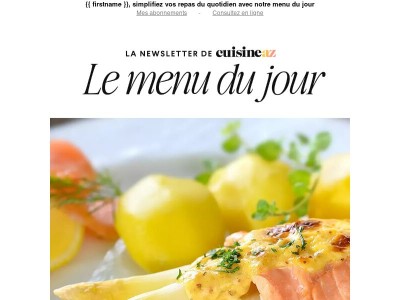 🍋 Le menu du jour qui sent bon le printemps