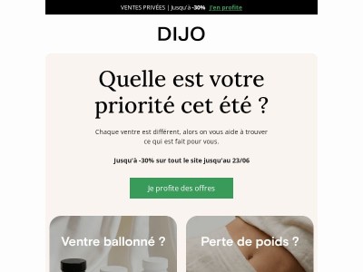 Moins de ballonnements cet été, ça se décide maintenant.
