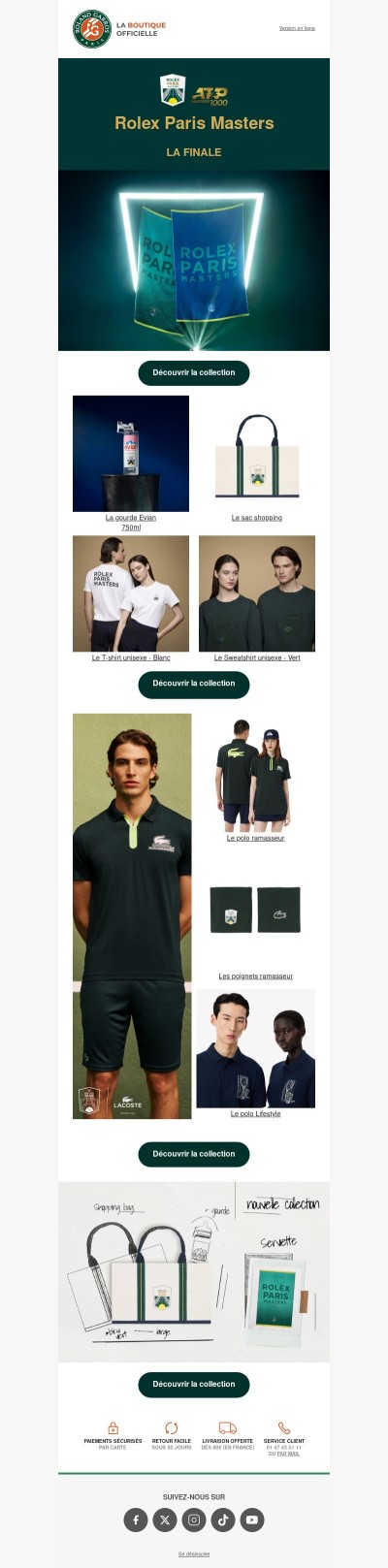 Rolex Paris Masters : La FINALE