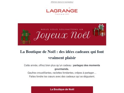 🎁 En panne d'idées cadeaux pour Noël ? 