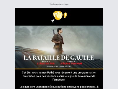 Passez l'été avec les cinémas Pathé ! 🌞🏖️