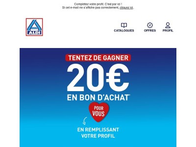 Vous pouvez gagner un bon d'achat !