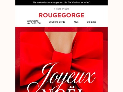 En ce 25 décembre, RougeGorge pense à vous… 
