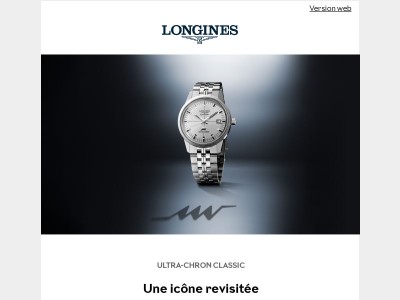 Découvrez la nouvelle Longines Ultra-Chron Classic