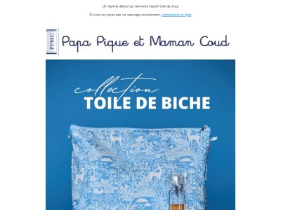Toile de Biche : notre nouvelle collection est arrivée