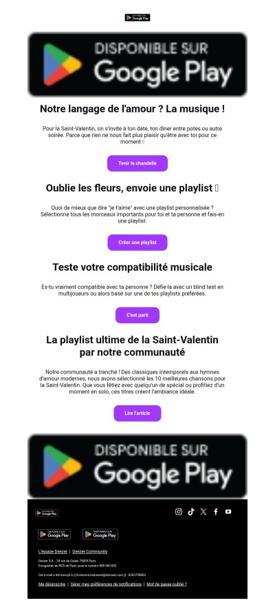 Laisse-nous tenir la chandelle, on adore ça !