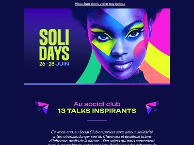 Solidays - Tous au Social Club 🎤