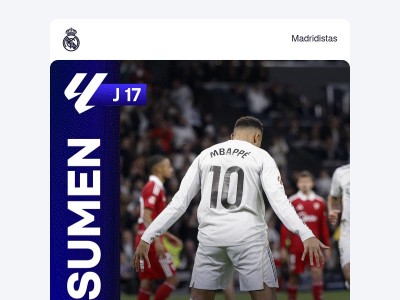 2-0: El Madrid cierra el año con victoria y récord de Mbappé